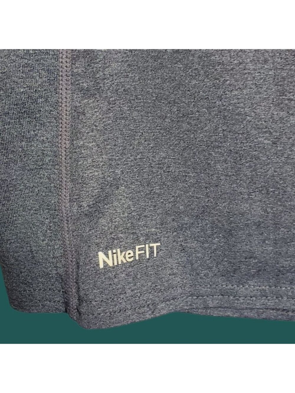 Nike Pro Fit Dry Long Sleeve Performance Shirt Gray XLarge - Picture 12 of 13
